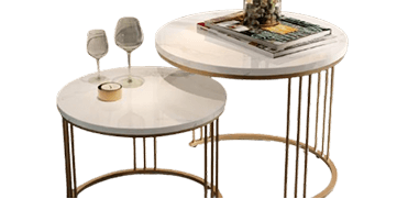 Marble Accent Coffee Table