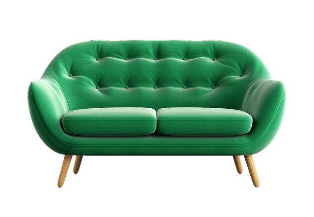 Emerald Velvet Sofa